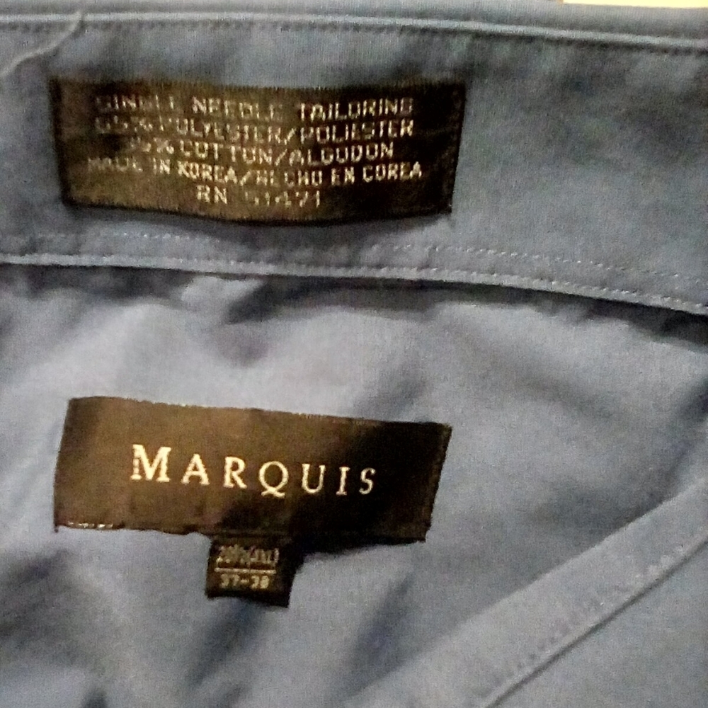 Marquis Men Made in Korea  Dress Shirt